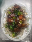 Roast Duck with Bean Sprouts